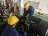 陽極分公司成型車間檢修班成功處置熱媒主循環(huán)泵電機故障